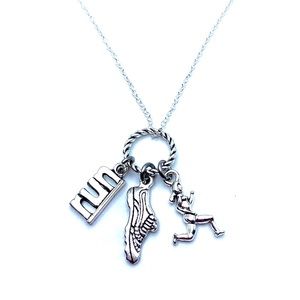 Runner Charm Necklace